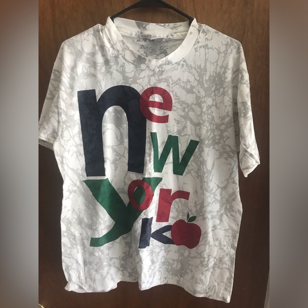 ❤️ Vintage New York Apple Graphic Tee Size Large